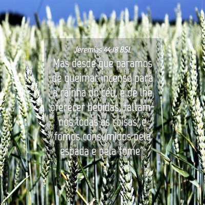 Picture 04 - Jeremias 44:18 BSL - Mas desde que paramos de queimar incenso para a - Bible Verse Picture