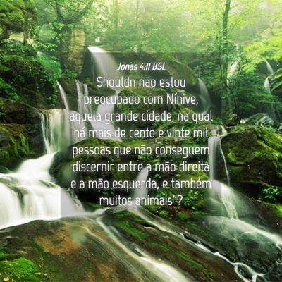 Picture 04 - Jonas 4:11 BSL - Shouldn não estou preocupado com Nínive, aquela - Bible Verse Picture