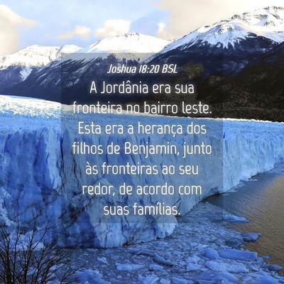 Picture 04 - Joshua 18:20 BSL - A Jordânia era sua fronteira no bairro leste. - Bible Verse Picture