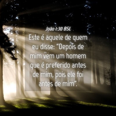Picture 04 - João 1:30 BSL - Este é aquele de quem eu disse: “Depois de mim - Bible Verse Picture