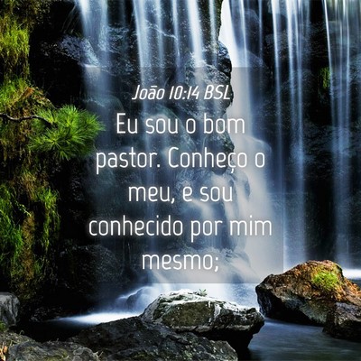 Picture 04 - João 10:14 BSL - Eu sou o bom pastor. Conheço o meu, e sou - Bible Verse Picture