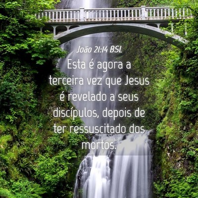 Picture 04 - João 21:14 BSL - Esta é agora a terceira vez que Jesus é - Bible Verse Picture