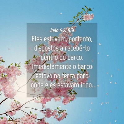 Picture 04 - João 6:21 BSL - Eles estavam, portanto, dispostos a recebê-lo - Bible Verse Picture