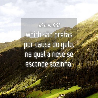 Picture 04 - Jó 6:16 BSL - which são pretas por causa do gelo, na qual a - Bible Verse Picture