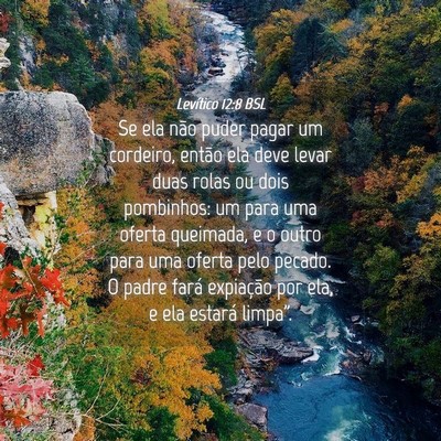 Picture 04 - Levítico 12:8 BSL - Se ela não puder pagar um cordeiro, então ela - Bible Verse Picture