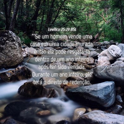 Picture 04 - Levítico 25:29 BSL - “'Se um homem vende uma casa em uma cidade - Bible Verse Picture