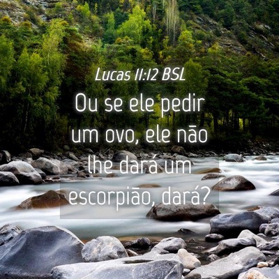Picture 04 - Lucas 11:12 BSL - Ou se ele pedir um ovo, ele não lhe dará um - Bible Verse Picture