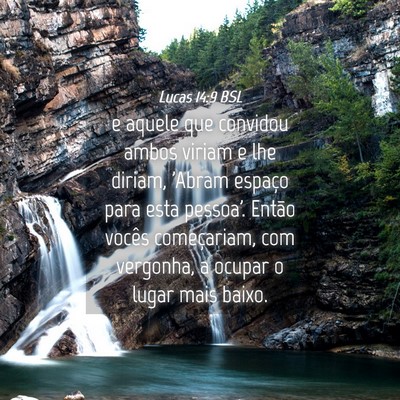 Picture 04 - Lucas 14:9 BSL - e aquele que convidou ambos viriam e lhe diriam, - Bible Verse Picture