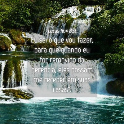 Picture 04 - Lucas 16:4 BSL - Eu sei o que vou fazer, para que quando eu for - Bible Verse Picture