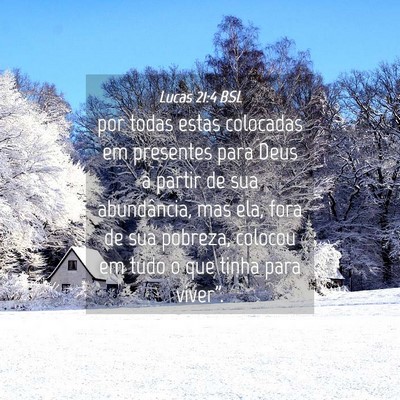 Picture 04 - Lucas 21:4 BSL - por todas estas colocadas em presentes para Deus - Bible Verse Picture