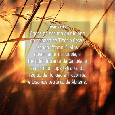 Picture 04 - Lucas 3:1 BSL - Agora no décimo quinto ano do reinado de - Bible Verse Picture