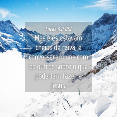 Picture 04 - Lucas 6:11 BSL - Mas eles estavam cheios de raiva, e conversaram - Bible Verse Picture