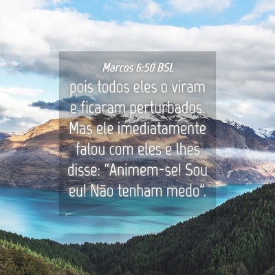 Picture 04 - Marcos 6:50 BSL - pois todos eles o viram e ficaram perturbados. - Bible Verse Picture