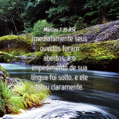 Picture 04 - Marcos 7:35 BSL - Imediatamente seus ouvidos foram abertos, e o - Bible Verse Picture