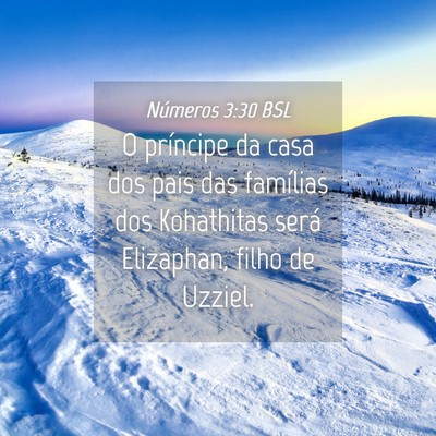 Picture 04 - Números 3:30 BSL - O príncipe da casa dos pais das famílias dos - Bible Verse Picture