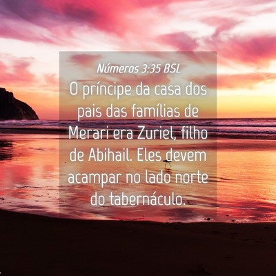 Picture 04 - Números 3:35 BSL - O príncipe da casa dos pais das famílias de - Bible Verse Picture