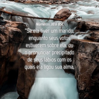 Picture 04 - Números 30:6 BSL - “Se ela tiver um marido, enquanto seus votos - Bible Verse Picture