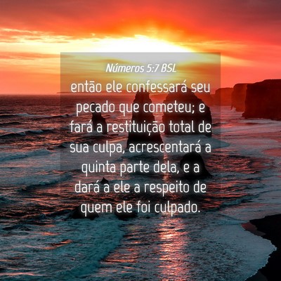 Picture 04 - Números 5:7 BSL - então ele confessará seu pecado que cometeu; e - Bible Verse Picture