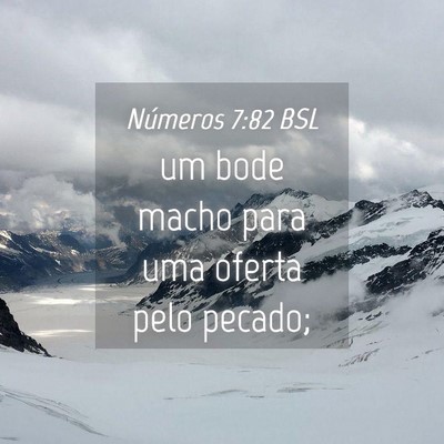 Picture 04 - Números 7:82 BSL - um bode macho para uma oferta pelo - Bible Verse Picture