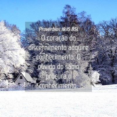 Picture 04 - Provérbios 18:15 BSL - O coração do discernimento adquire - Bible Verse Picture