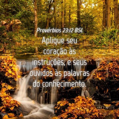 Picture 04 - Provérbios 23:12 BSL - Aplique seu coração às instruções, e seus - Bible Verse Picture