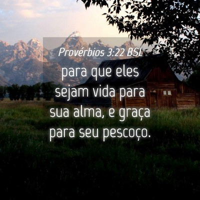 Picture 04 - Provérbios 3:22 BSL - para que eles sejam vida para sua alma, e graça - Bible Verse Picture