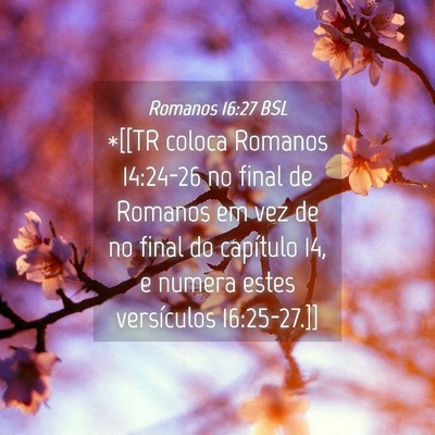 Picture 04 - Romanos 16:27 BSL - *[[TR coloca Romanos 14:24-26 no final de Romanos - Bible Verse Picture