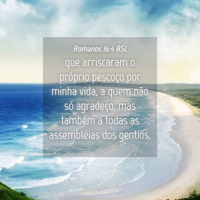 Picture 04 - Romanos 16:4 BSL - que arriscaram o próprio pescoço por minha - Bible Verse Picture