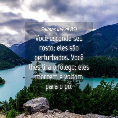 Picture 04 - Salmos 104:29 BSL - Você esconde seu rosto; eles são perturbados. - Bible Verse Picture