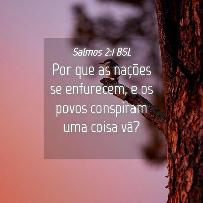 Picture 04 - Salmos 2:1 BSL - Por que as nações se enfurecem, e os povos - Bible Verse Picture