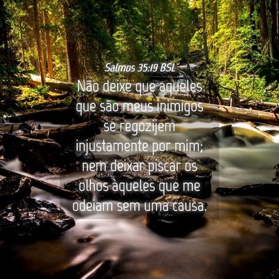Picture 04 - Salmos 35:19 BSL - Não deixe que aqueles que são meus inimigos se - Bible Verse Picture