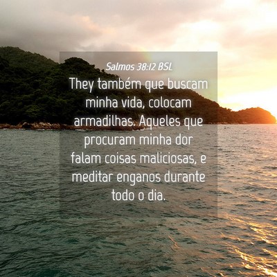 Picture 04 - Salmos 38:12 BSL - They também que buscam minha vida, colocam - Bible Verse Picture