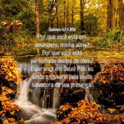 Picture 04 - Salmos 42:5 BSL - Por que você está em desespero, minha alma? Por - Bible Verse Picture