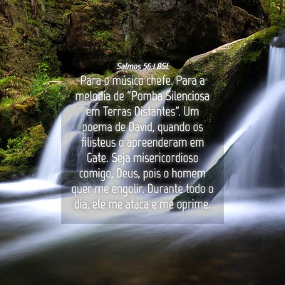 Picture 04 - Salmos 56:1 BSL - Para o músico chefe. Para a melodia de “Pomba - Bible Verse Picture