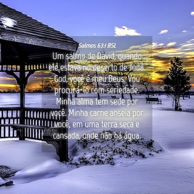 Picture 04 - Salmos 63:1 BSL - Um salmo de David, quando ele estava no deserto - Bible Verse Picture