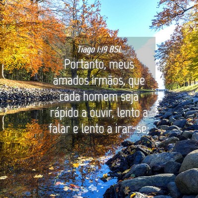 Picture 04 - Tiago 1:19 BSL - Portanto, meus amados irmãos, que cada homem - Bible Verse Picture
