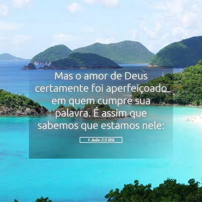 Picture 05 - 1 João 2:5 BSL - Mas o amor de Deus certamente foi aperfeiçoado - Bible Verse Picture