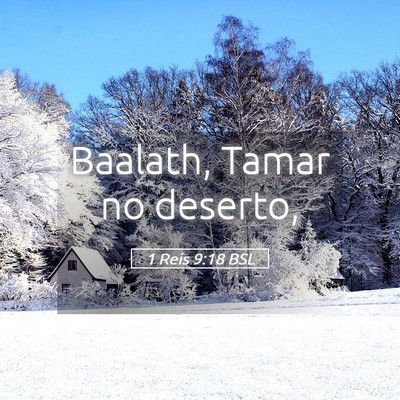 Picture 05 - 1 Reis 9:18 BSL - Baalath, Tamar no - Bible Verse Picture