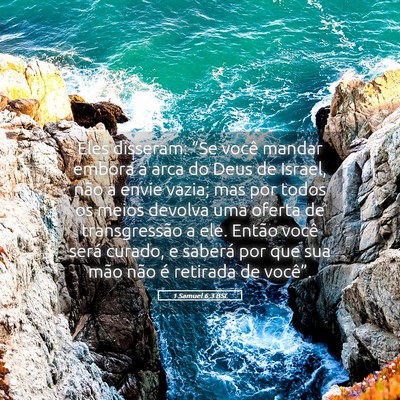 Picture 05 - 1 Samuel 6:3 BSL - Eles disseram: “Se você mandar embora a arca - Bible Verse Picture