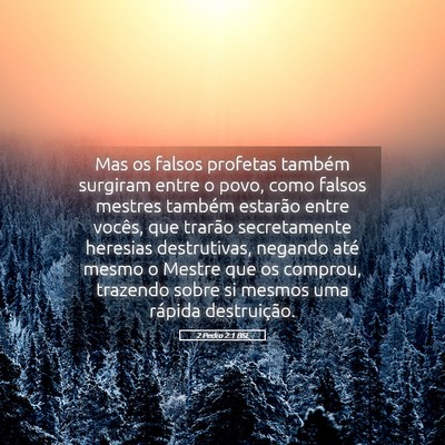 Picture 05 - 2 Pedro 2:1 BSL - Mas os falsos profetas também surgiram entre o - Bible Verse Picture