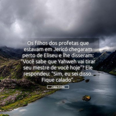 Picture 05 - 2 Reis 2:5 BSL - Os filhos dos profetas que estavam em Jericó - Bible Verse Picture