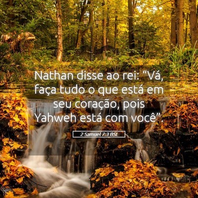 Picture 05 - 2 Samuel 7:3 BSL - Nathan disse ao rei: “Vá, faça tudo o que - Bible Verse Picture