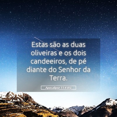 Picture 05 - Apocalipse 11:4 BSL - Estas são as duas oliveiras e os dois - Bible Verse Picture