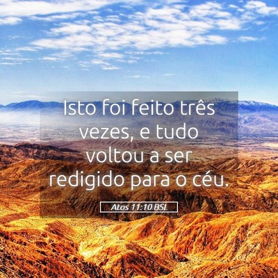 Picture 05 - Atos 11:10 BSL - Isto foi feito três vezes, e tudo voltou a ser - Bible Verse Picture