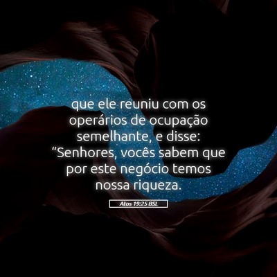 Picture 05 - Atos 19:25 BSL - que ele reuniu com os operários de ocupação - Bible Verse Picture
