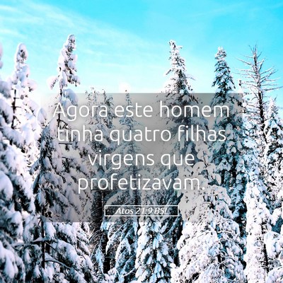 Picture 05 - Atos 21:9 BSL - Agora este homem tinha quatro filhas virgens que - Bible Verse Picture