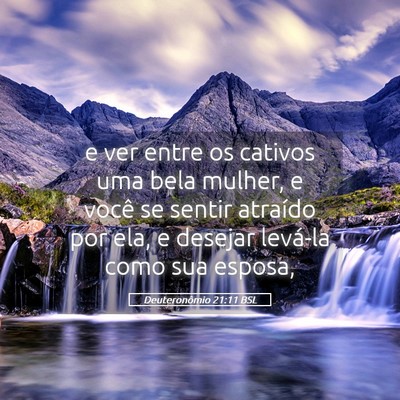Picture 05 - Deuteronômio 21:11 BSL - e ver entre os cativos uma bela mulher, e você - Bible Verse Picture