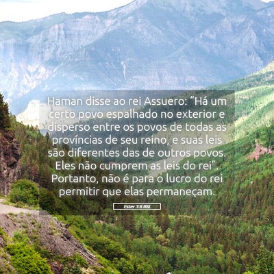 Picture 05 - Ester 3:8 BSL - Haman disse ao rei Assuero: “Há um certo povo - Bible Verse Picture