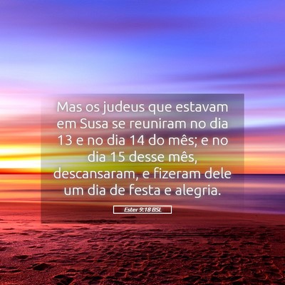 Picture 05 - Ester 9:18 BSL - Mas os judeus que estavam em Susa se reuniram no - Bible Verse Picture