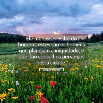 Picture 05 - Ezequiel 11:2 BSL - Ele me disse: “Filho do homem, estes são os - Bible Verse Picture